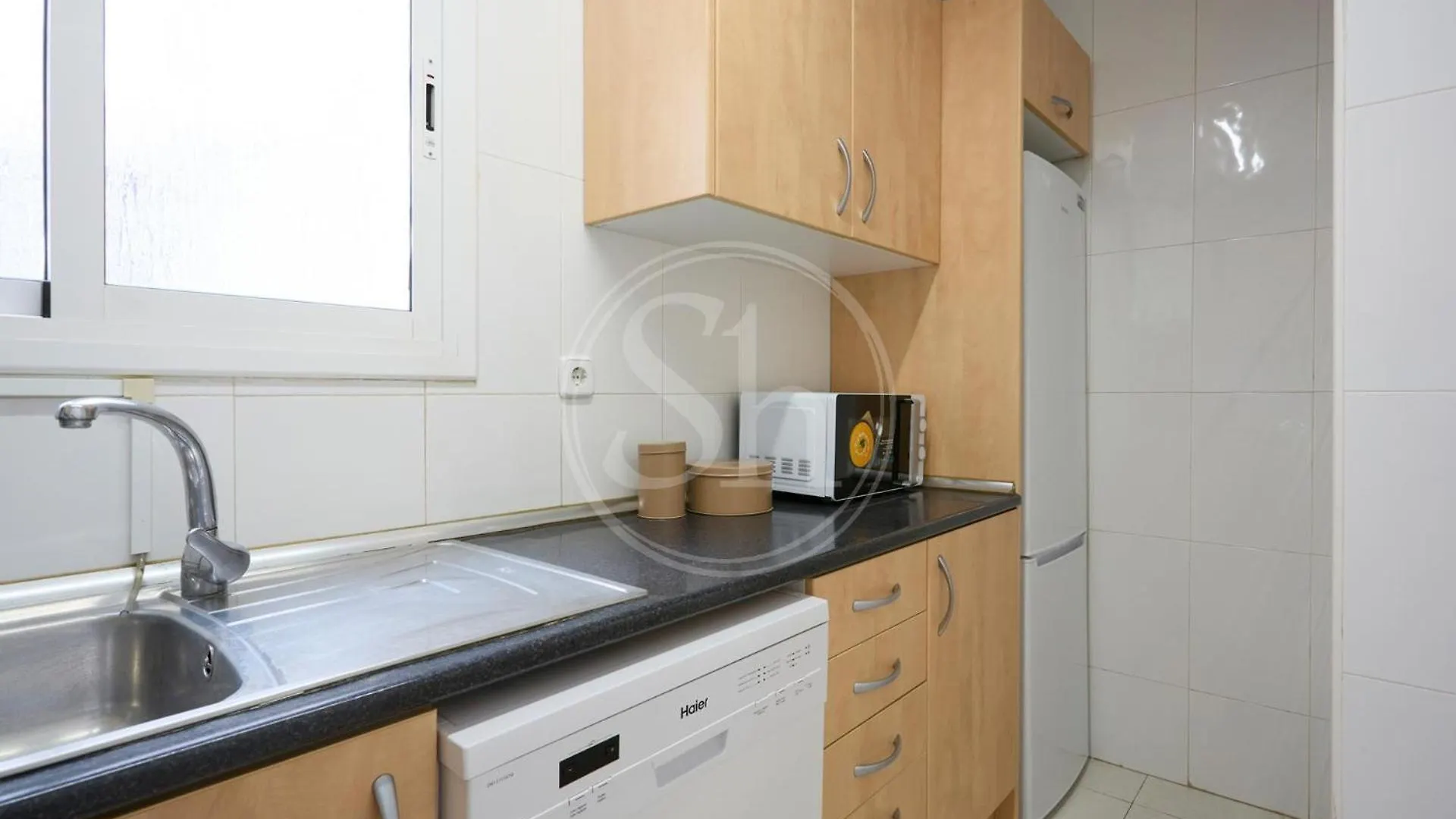 ברצלונה Luminescent Valencia Apartment