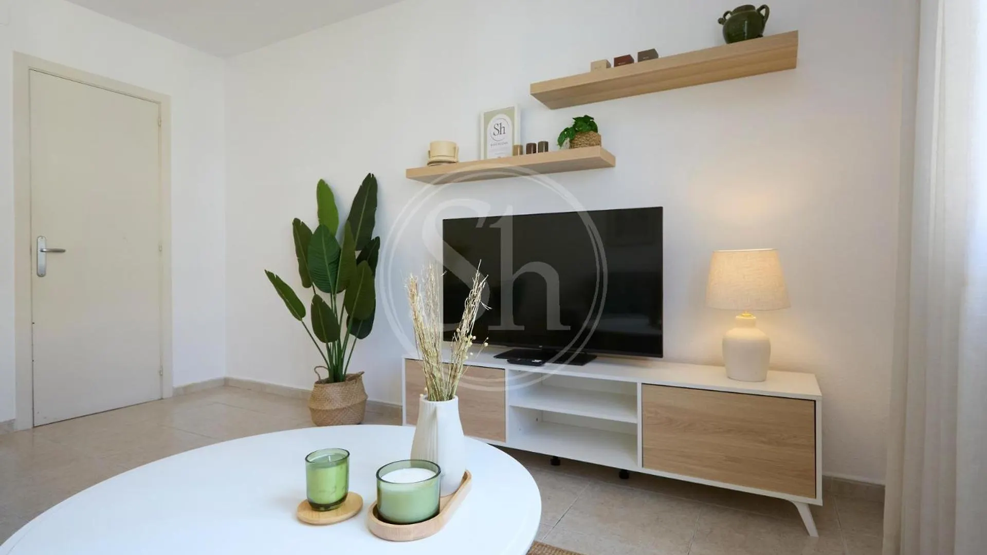 ברצלונה Luminescent Valencia Apartment